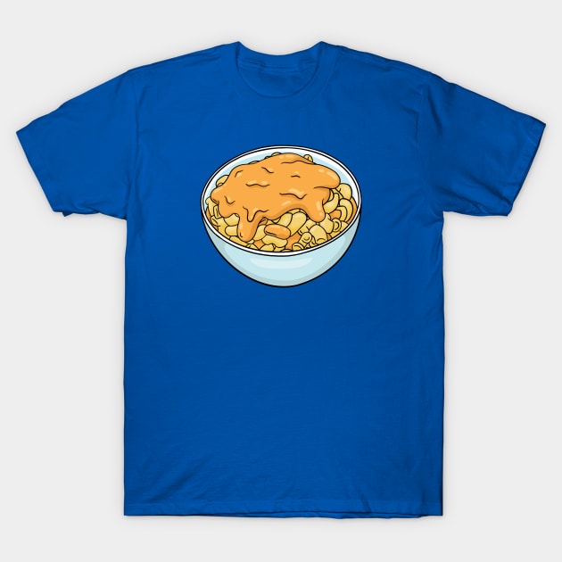 Mac and Cheese Drawing T-Shirt by SLAG_Creative